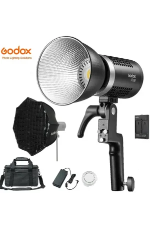 Kit Foco Led Godox ML60 y Softbox AD-S60S Precio De Fábrica