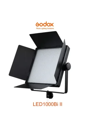 Favorito De Clientes Panel Godox LED1000Bi II Bicolor, DMX, a red y baterías