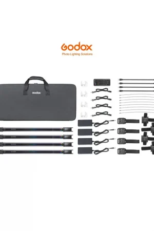 A Buen Precio Kit 4 Tubos Led RGB Godox TL60