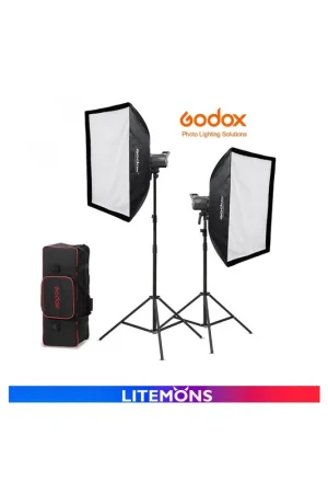Kit 2 focos Led Godox Litemons LA200D Luz día Oferta Especial