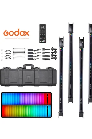 No Te Lo Pierdas Kit 4 Tubos Led RGB Godox TL120