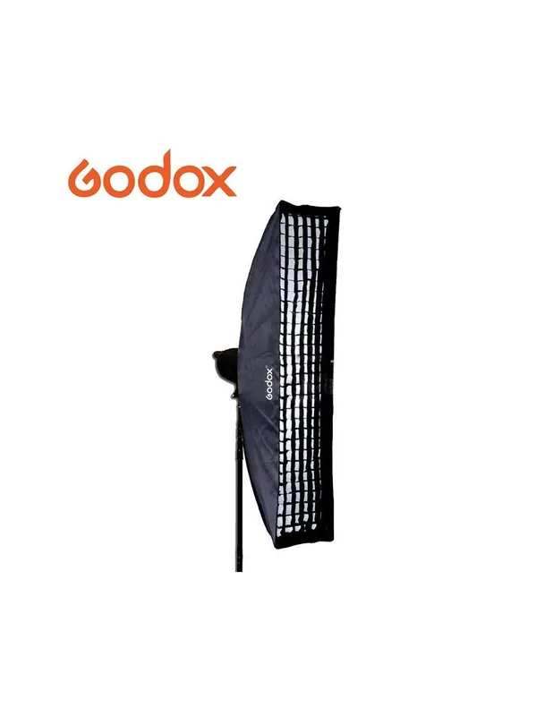 Softbox Godox Premium 35x160cm con adaptador Elinchrom y GRID Stock Limitado