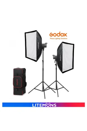 Kit 2 focos Led Godox Litemons LA200Bi Bicolor Compra Ahora