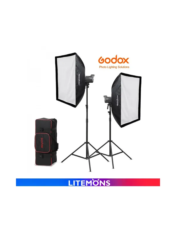 Kit 2 focos Led Godox Litemons LA200Bi Bicolor Compra Ahora