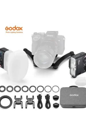 Stock Limitado Kit Dental Flash Macro Godox MF12-DK3