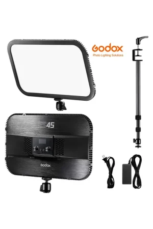 Pago Seguro Led GODOX ES45 Bicolor E-Sport + Soporte Ajustable y Control