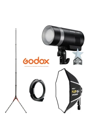 Flash Autónomo Godox AD300Pro Go Kit Venta Final