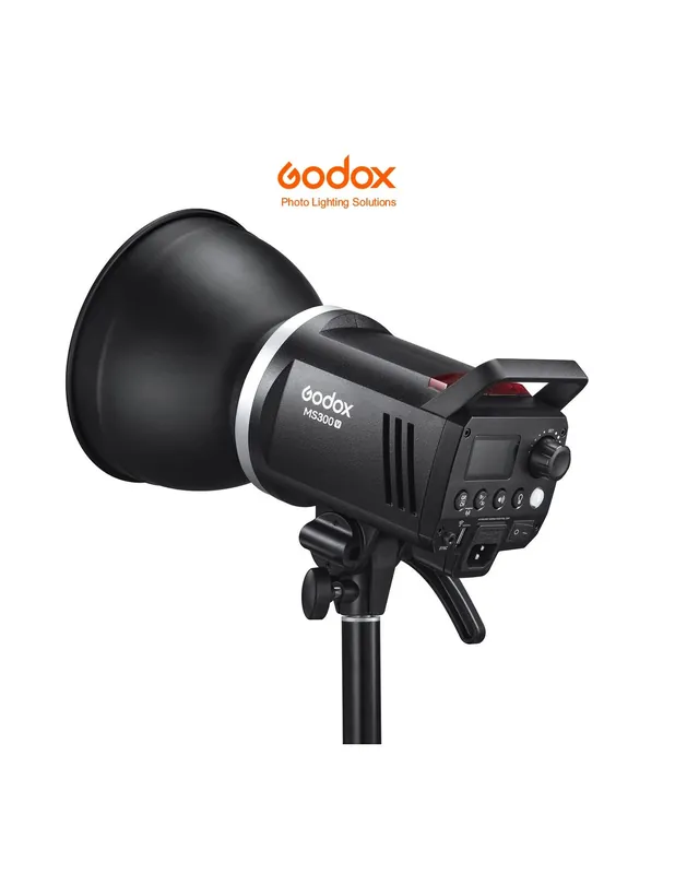 Promoción Exclusiva Flash Godox MS300-V con luz de modelado Led