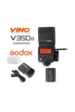 Flash Godox V350O wireless 2.4Ghz para Olympus y Panasonic Compra Ahora