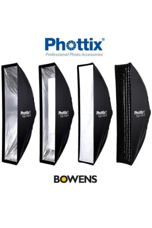 Imprescindible (Must-Have) Ventana rápida Phottix Raja 30x140cm montura Bowens