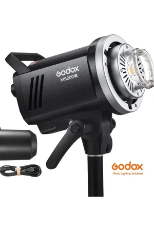 Barato Godox MS200-V con luz de modelado Led