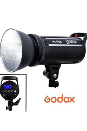 Flash Godox DS300II con receptor Godox X 2.4G integrado Económico