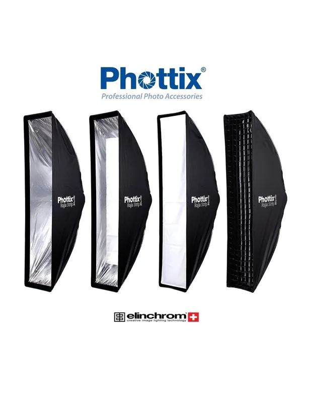 Ventana rápida Phottix Raja 30x140cm montura Elinchrom Ocasión Especial